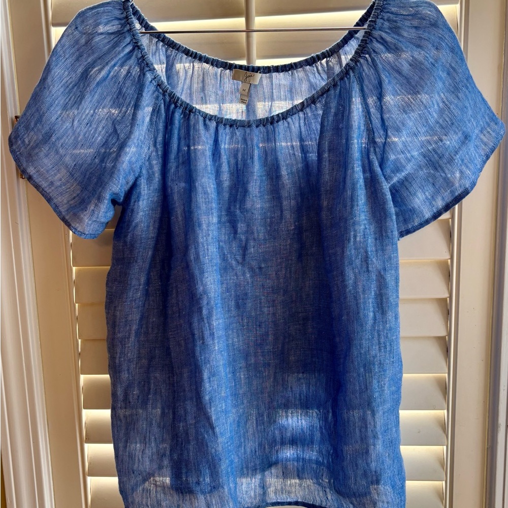 Joie Azure Sheer Blouse